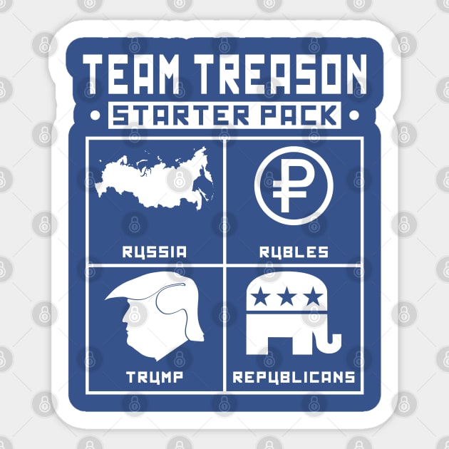 Team Treason Starter Pack Sticker by EthosWear